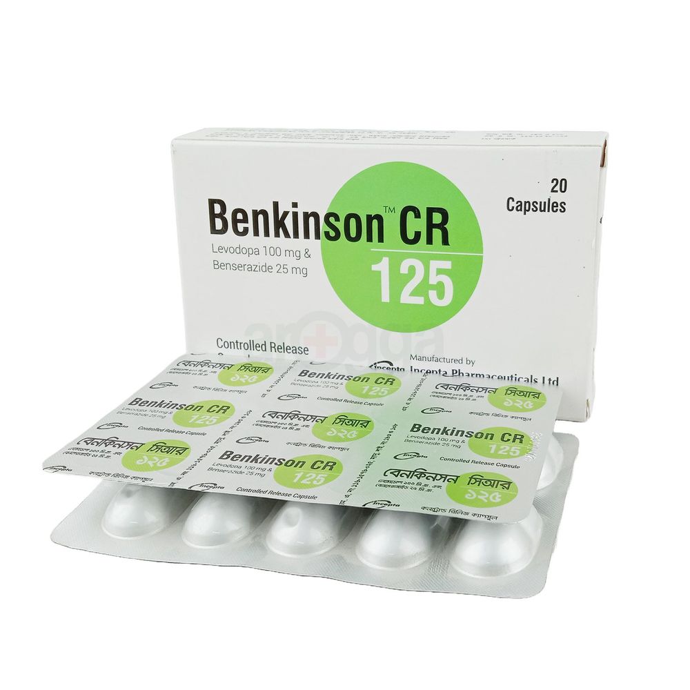 Benkinson CR 125 100mg+25mg Capsule