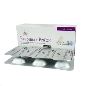 Respimax Pro 200 25mcg+200mcg+62.5mcg Capsule