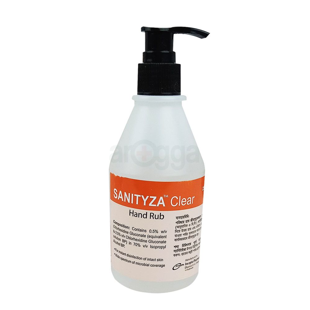 Sanityza Clear 0.5%+70% Hand Rub