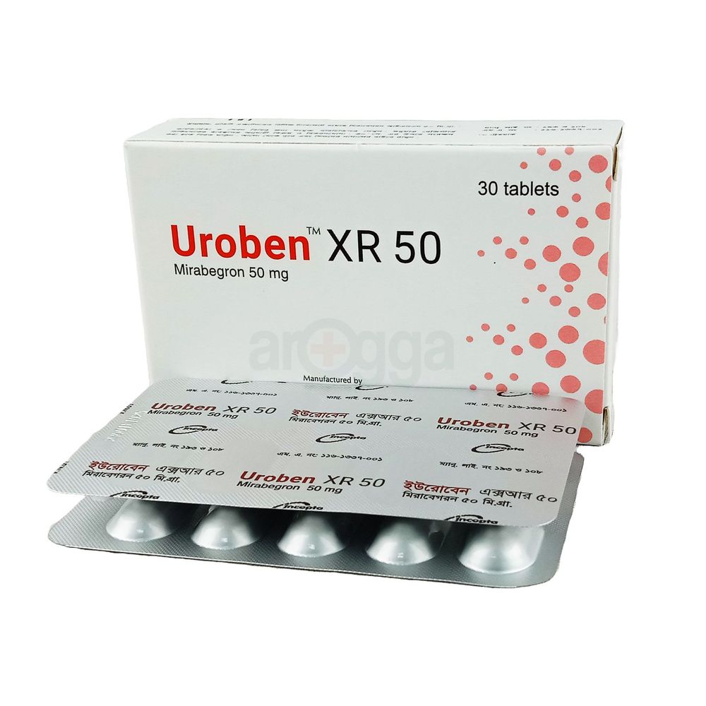 Uroben XR 50mg Tablet