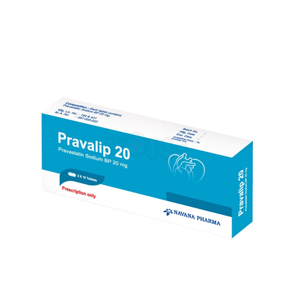 Pravalip 20mg Tablet