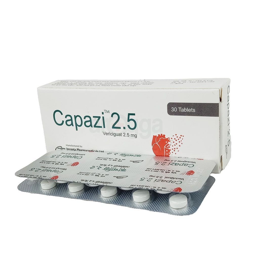 Capazi 2.5 2.5mg Tablet