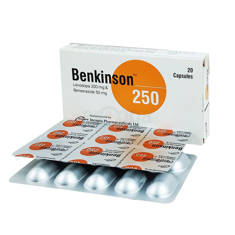 Benkinson 250 200mg+50mg Capsule