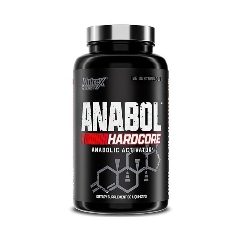Nutrex Research Anabol Hardcore Anabolic Activator, Muscle Builder and Hardening Agent, 60 Pills  
