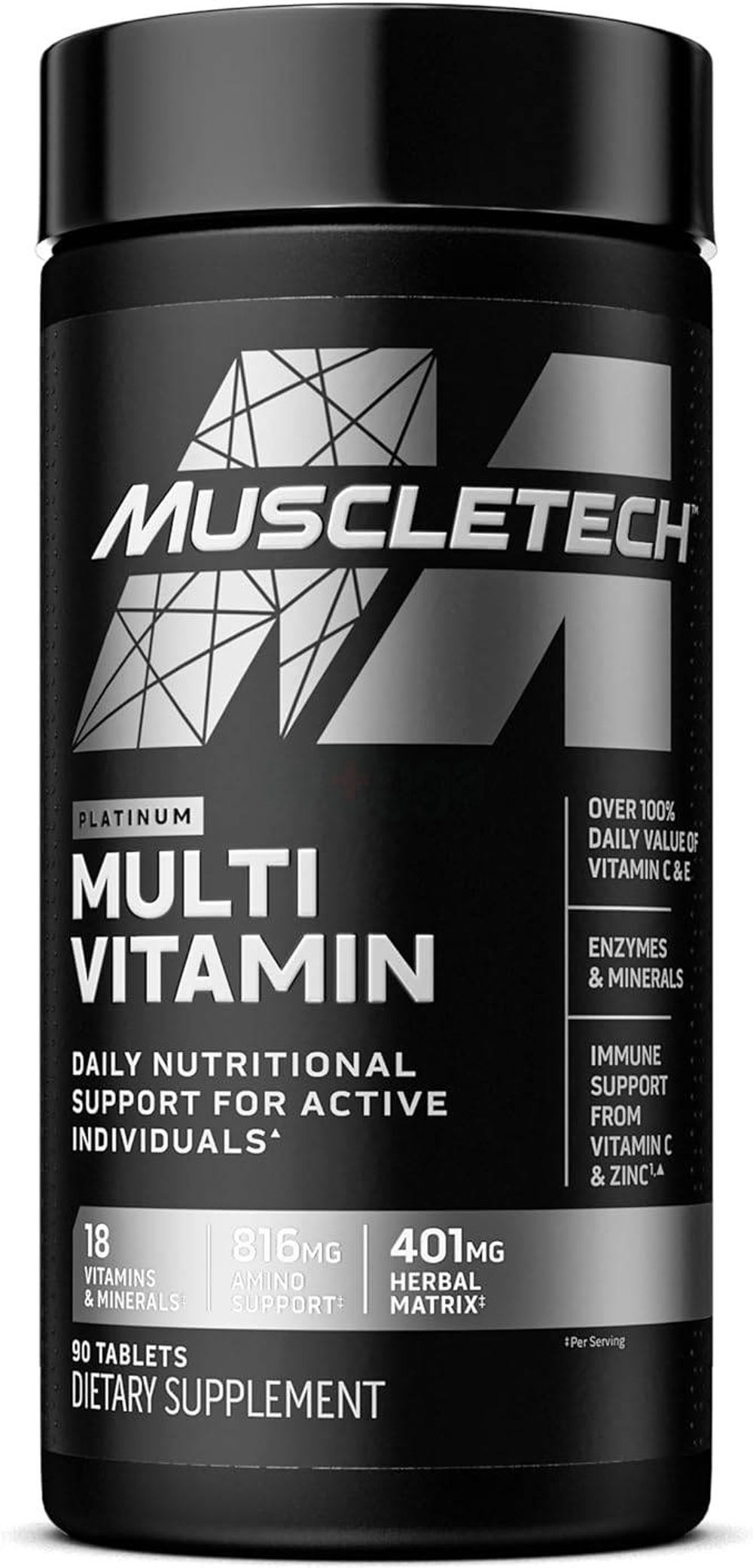 Muscletech Multivitamin, 90 Ct Tablets  