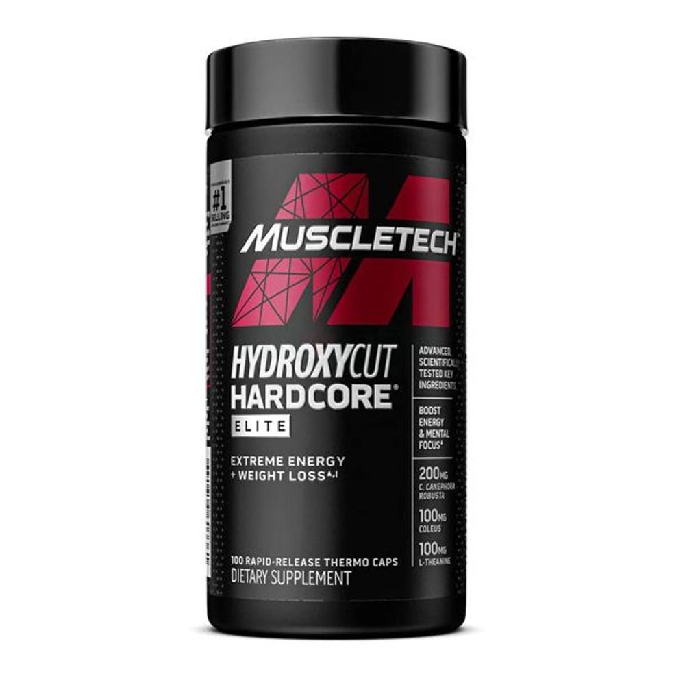 Muscletech Hydroxycut Hardcore Elite, 100 Ct Hardcore Elite Capsule