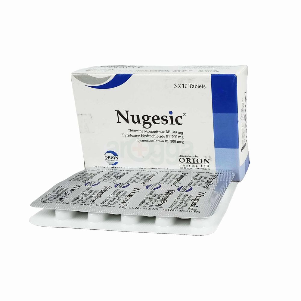 Nugesic 100mg+200mg+200mg Tablet