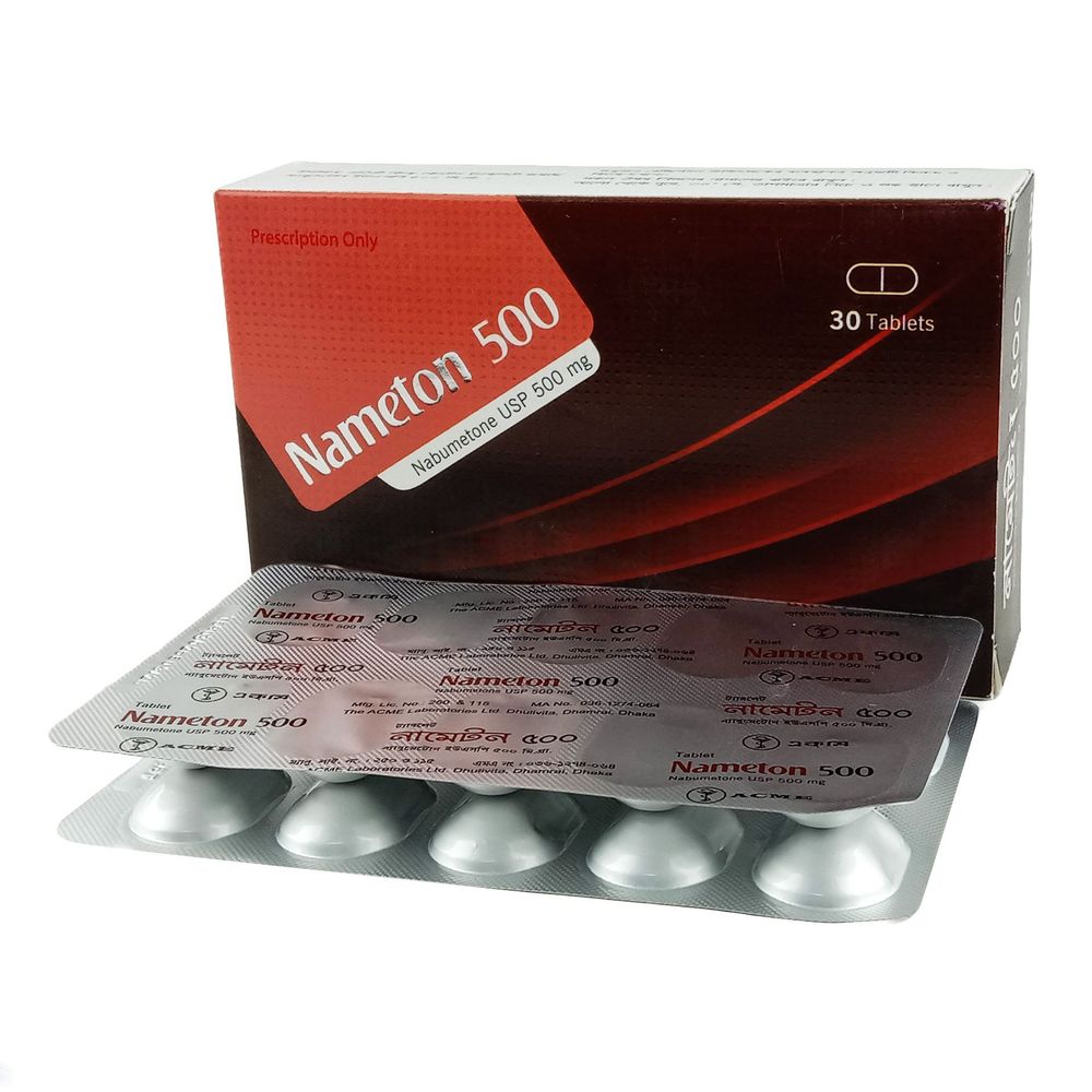 Nameton 500mg Tablet - Arogga Online Pharmacy