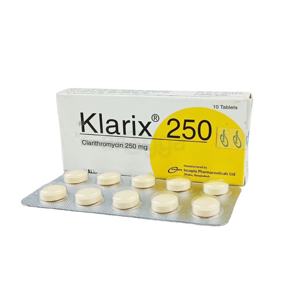 Klarix 250mg Tablet