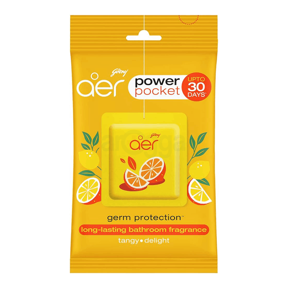 Godrej AER Power Pocket Lemon Tangy Delight 10g  