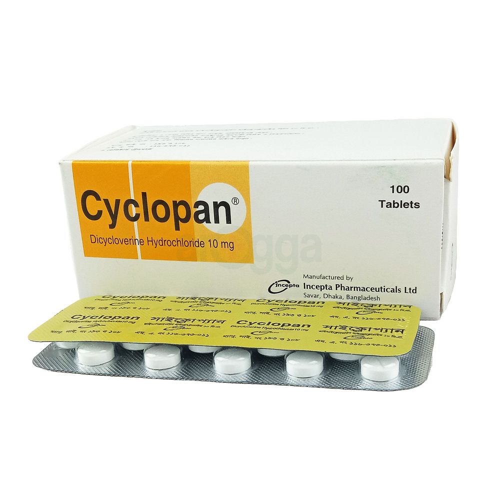 Cyclopan 10mg Tablet