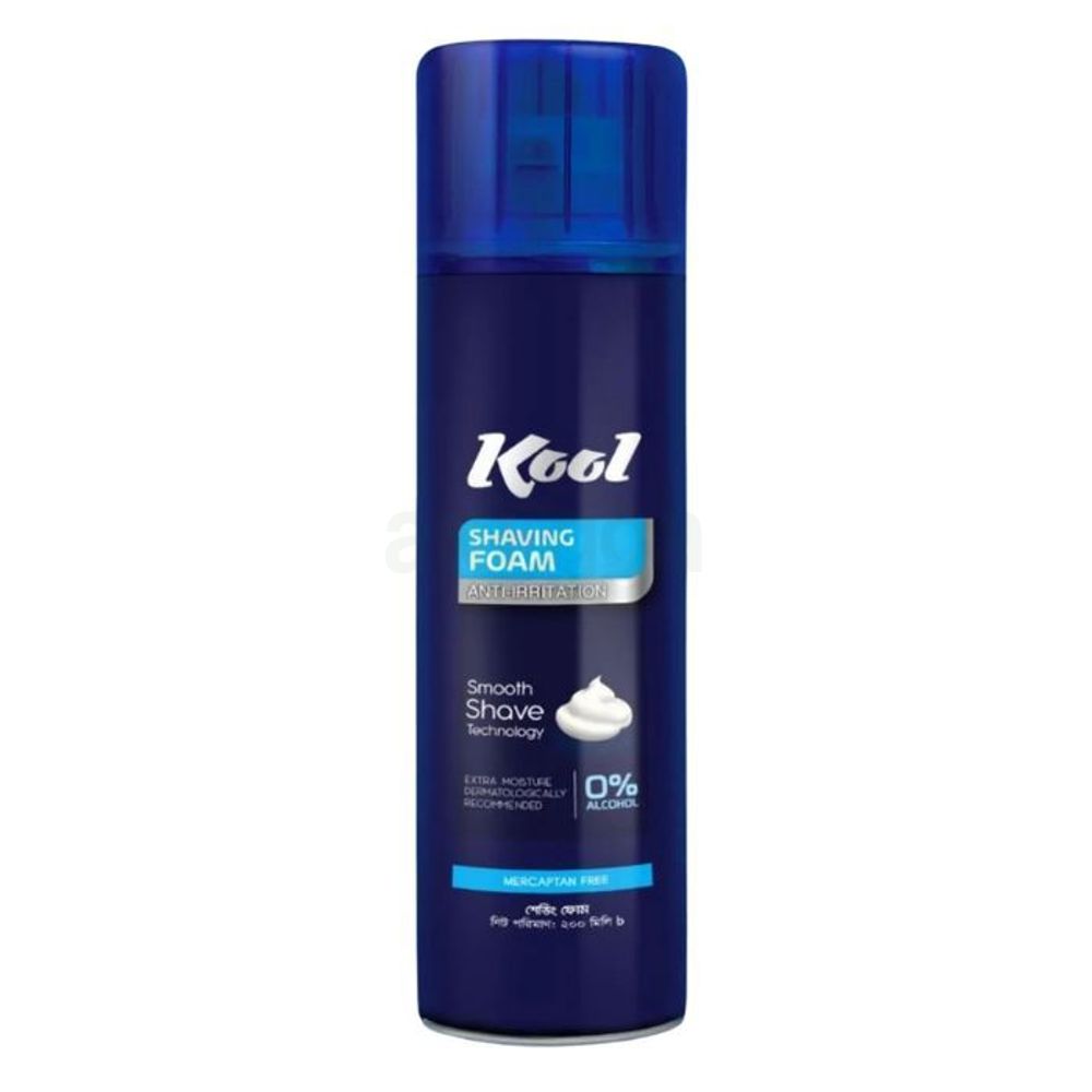 Kool Anti-Irritation Extra Moisture Shaving Foam 200ml  