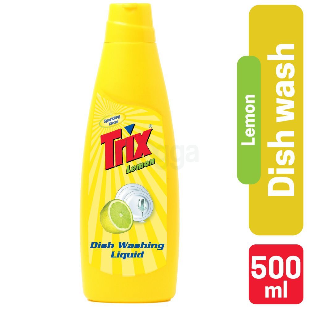 Trix Dishwashing Liquid Lemon Bottle 500 ml  