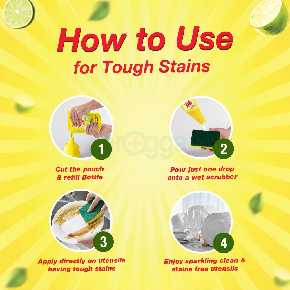 Trix Dishwashing Liquid Lemon Poly 250ml  