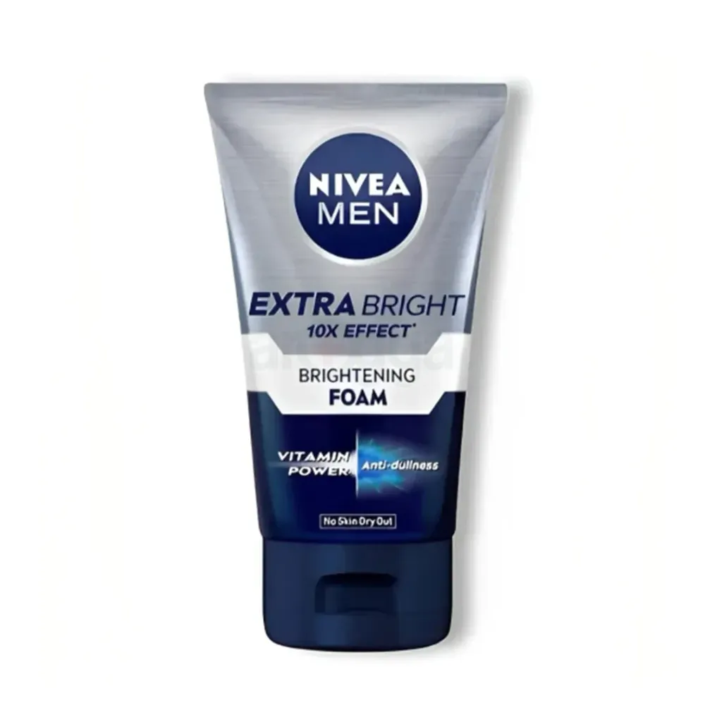 Nivea Men Extra Bright 10X Effect Brightening Foam  