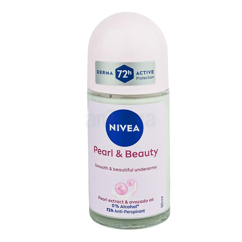 NIVEA Pearl & Beauty Deodorant Roll On for Women 50ml  