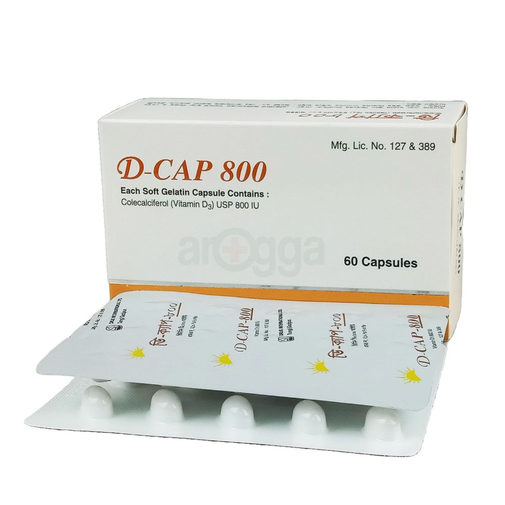 D-Cap 800 800IU Capsule