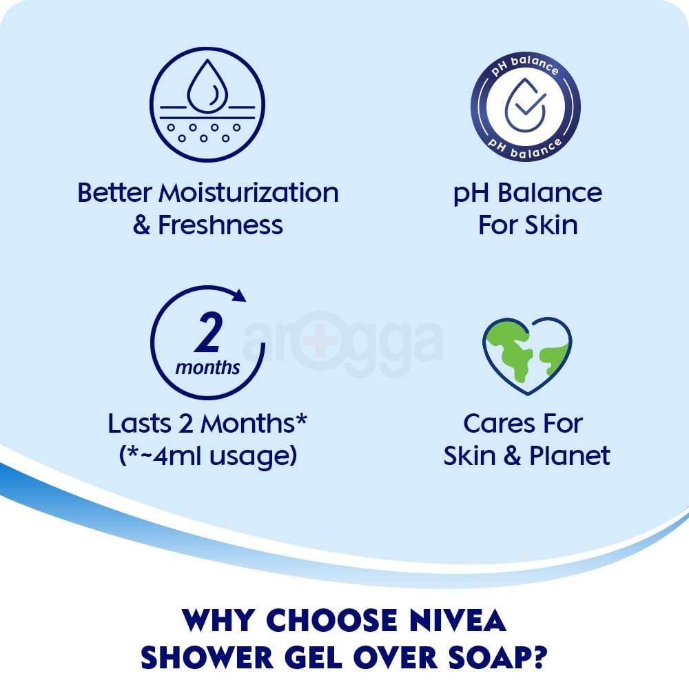 NIVEA Female Frangipani & Oil Shower Gel 250ml  