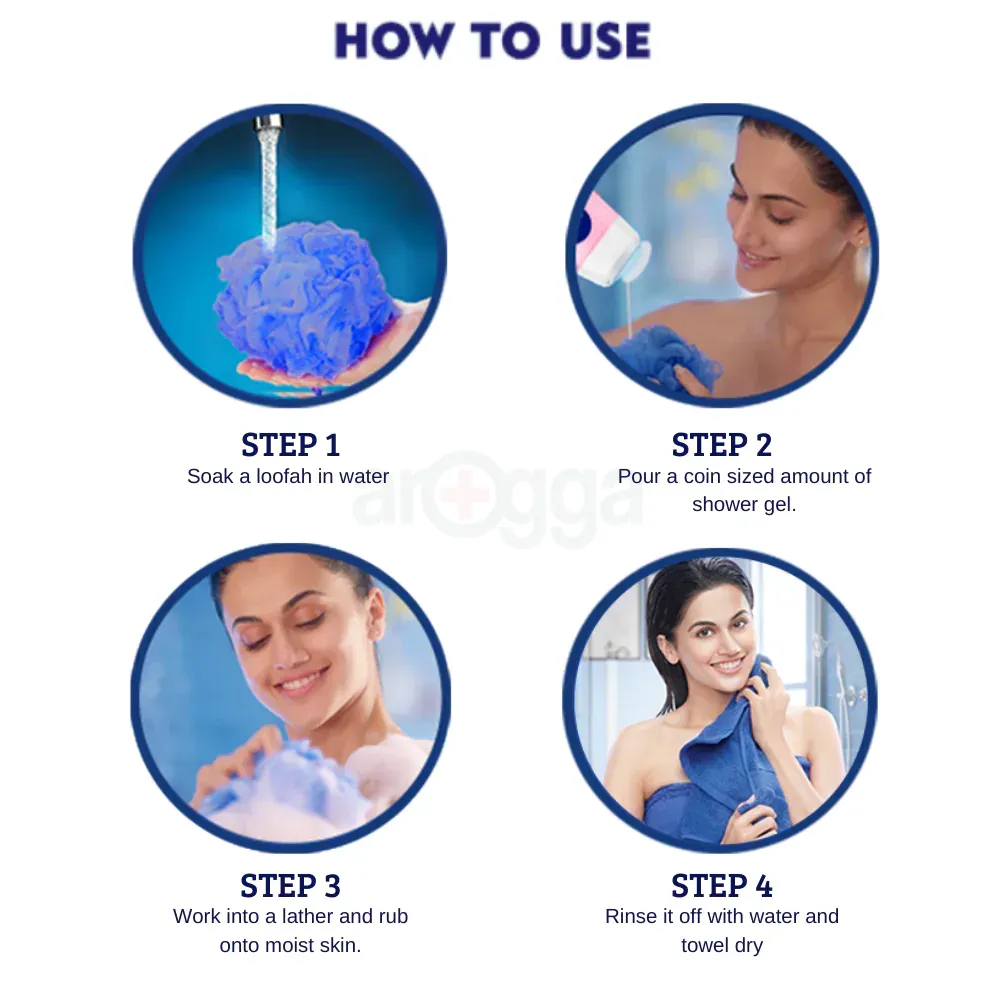 NIVEA Female Frangipani & Oil Shower Gel 250ml  