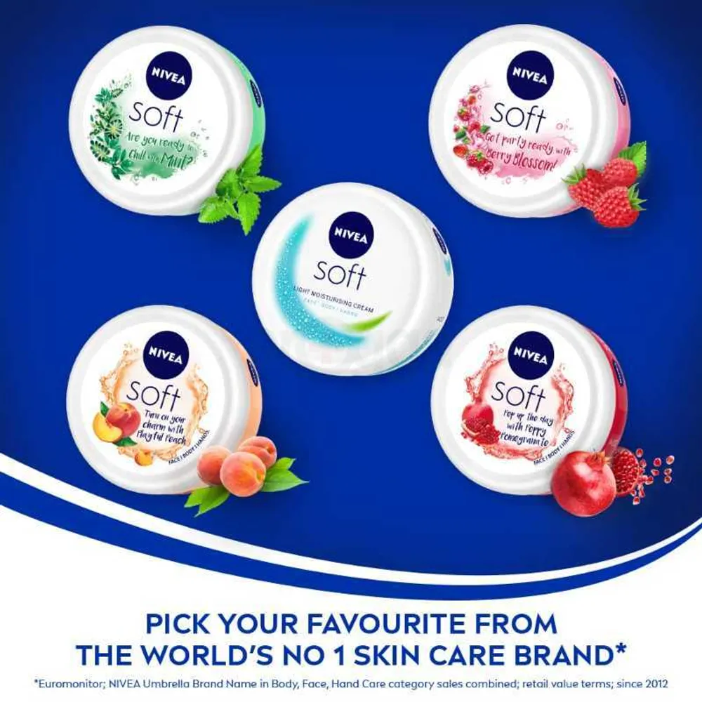 NIVEA Soft Moisturizing Cream 50ml Jar  