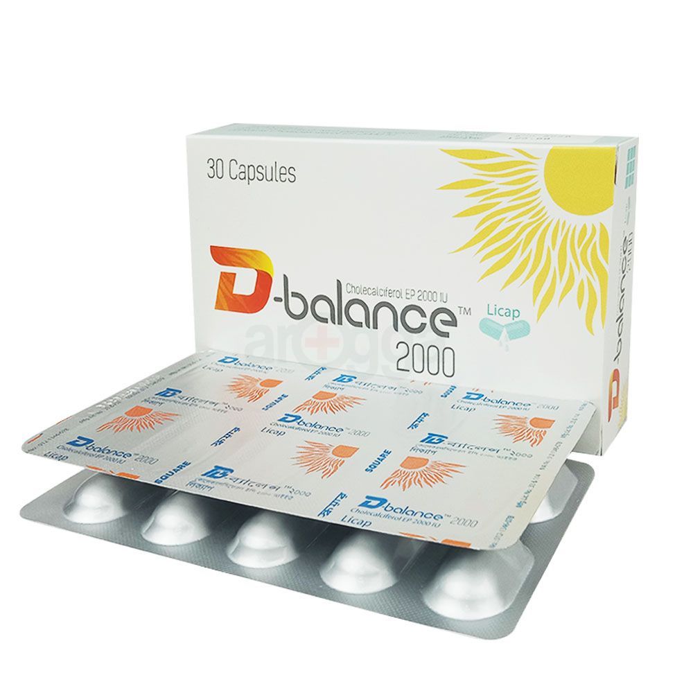 D-Balance 2000 Licap 2000IU Capsule