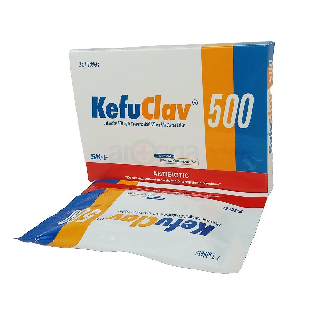 Kefuclav 500mg+125mg Tablet