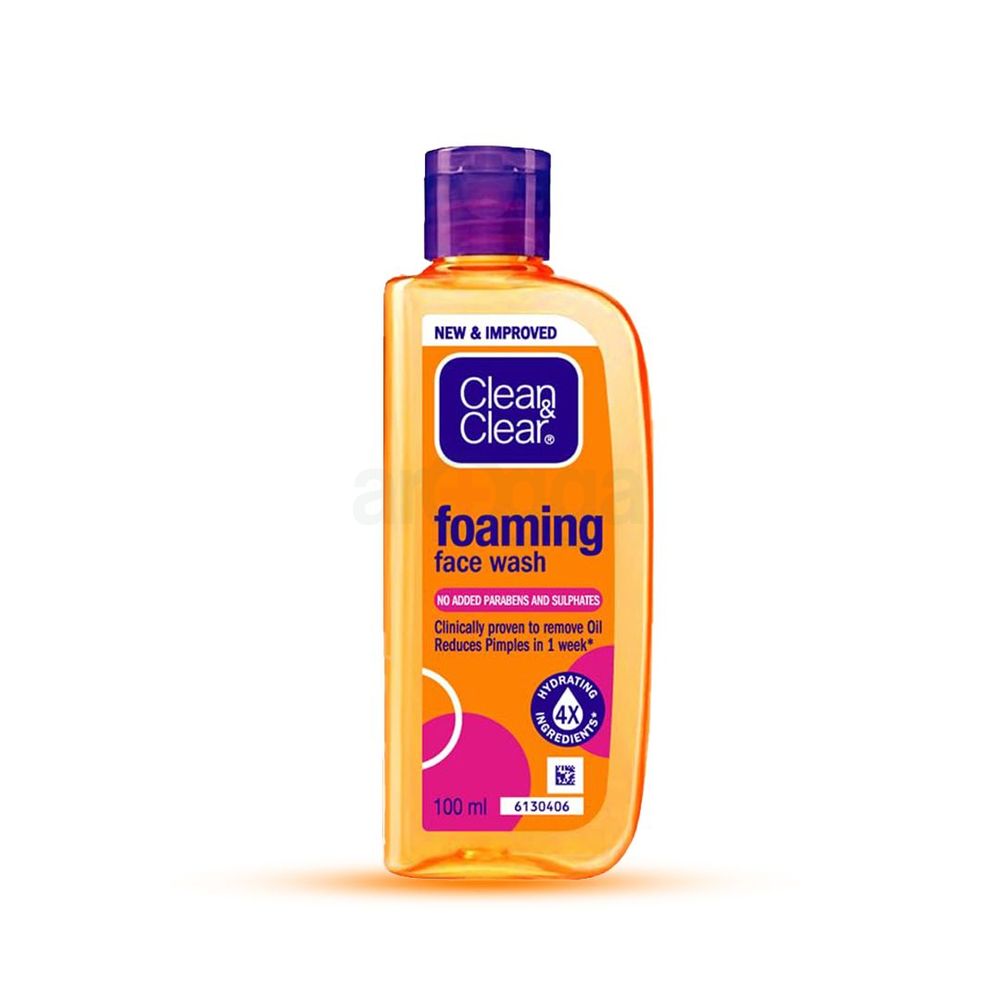 Clean & Clear Foaming Facewash for Oily Skin 100ml  