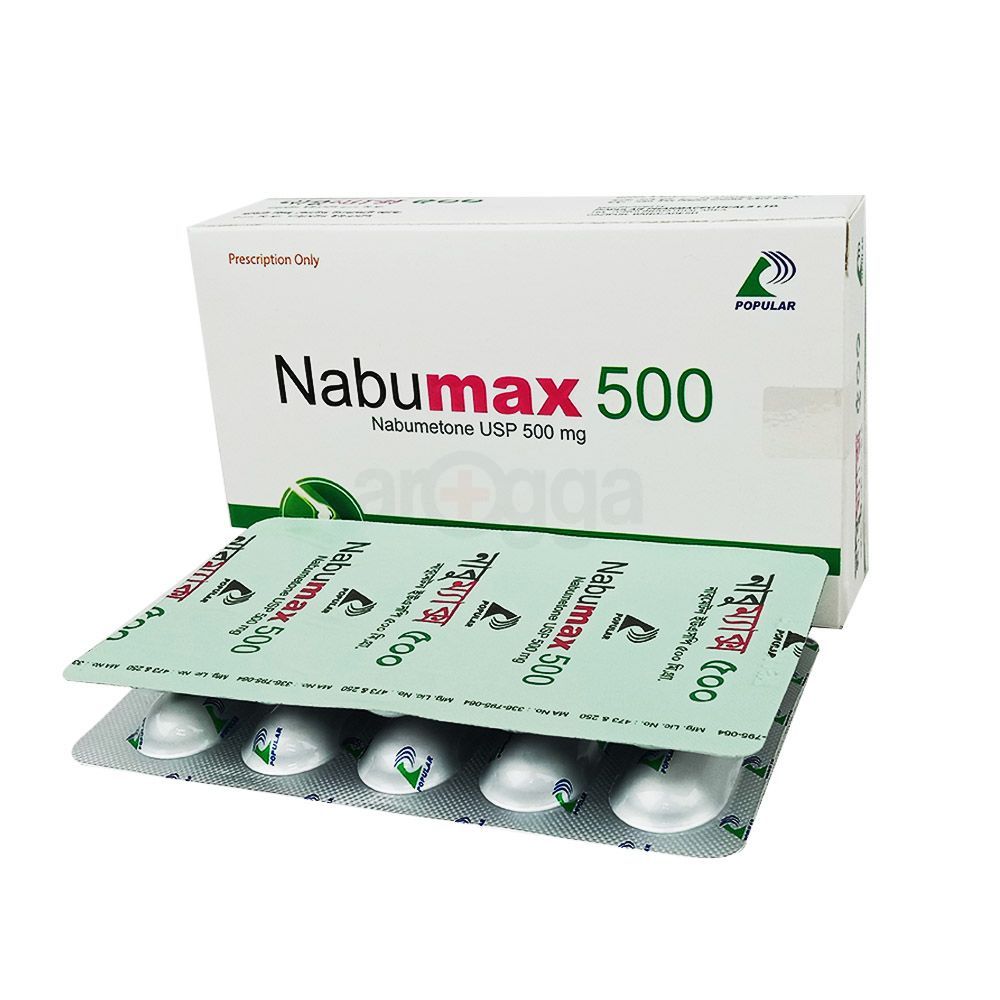 Nabumax 500mg Tablet