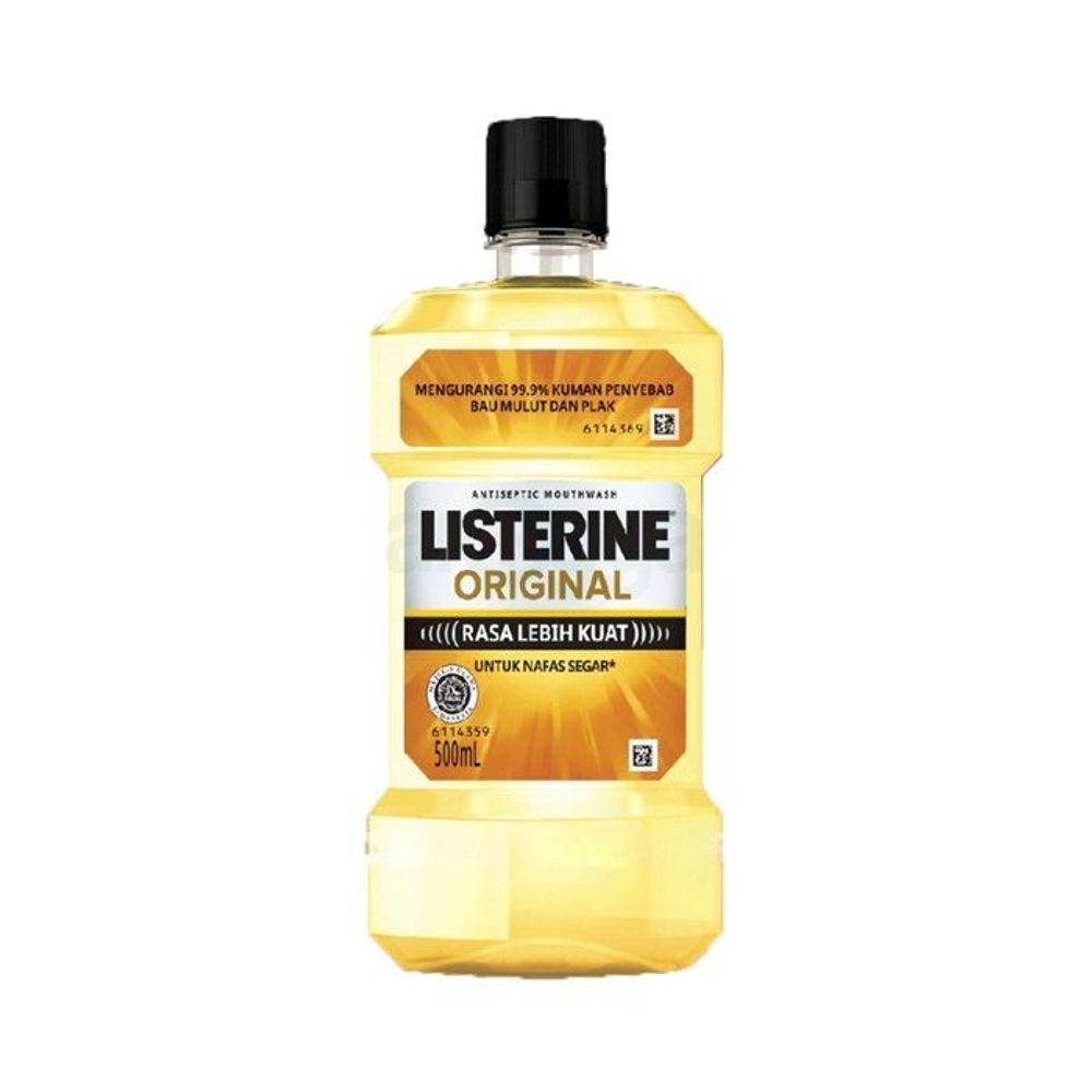 Listerine Original Liquid Mouthwash 500ml  