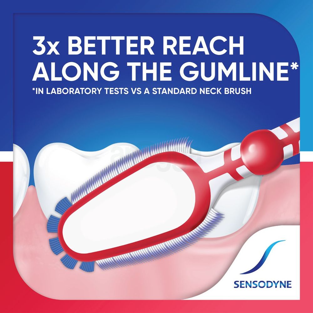 Sensodyne Sensitivity & Gum Toothbrush 3X effective on gums (Buy 2 Get 1)  