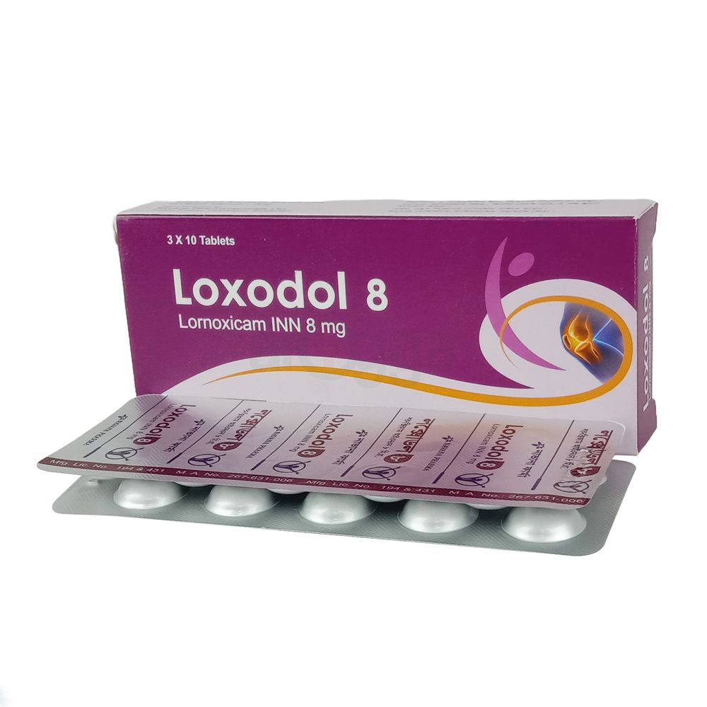 Loxodol 8mg Tablet