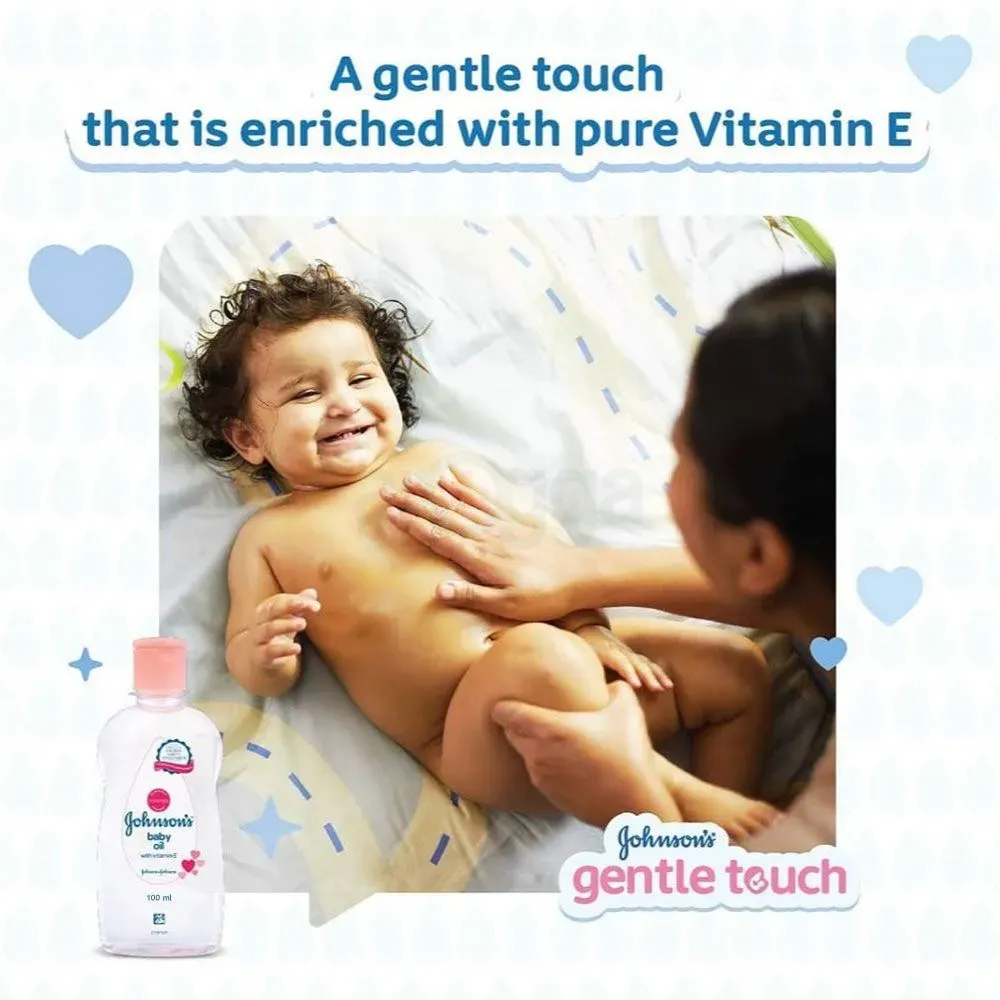 Johnson's Baby Oil with Vitamin E 200ml  