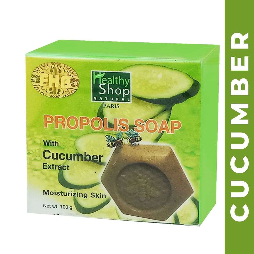 Healthy Shop Propolis Soap With Cucumber Extract (HP-C 227)  