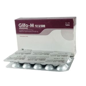 Glifo-M 12.5/ 500 12.5mg+500mg Tablet