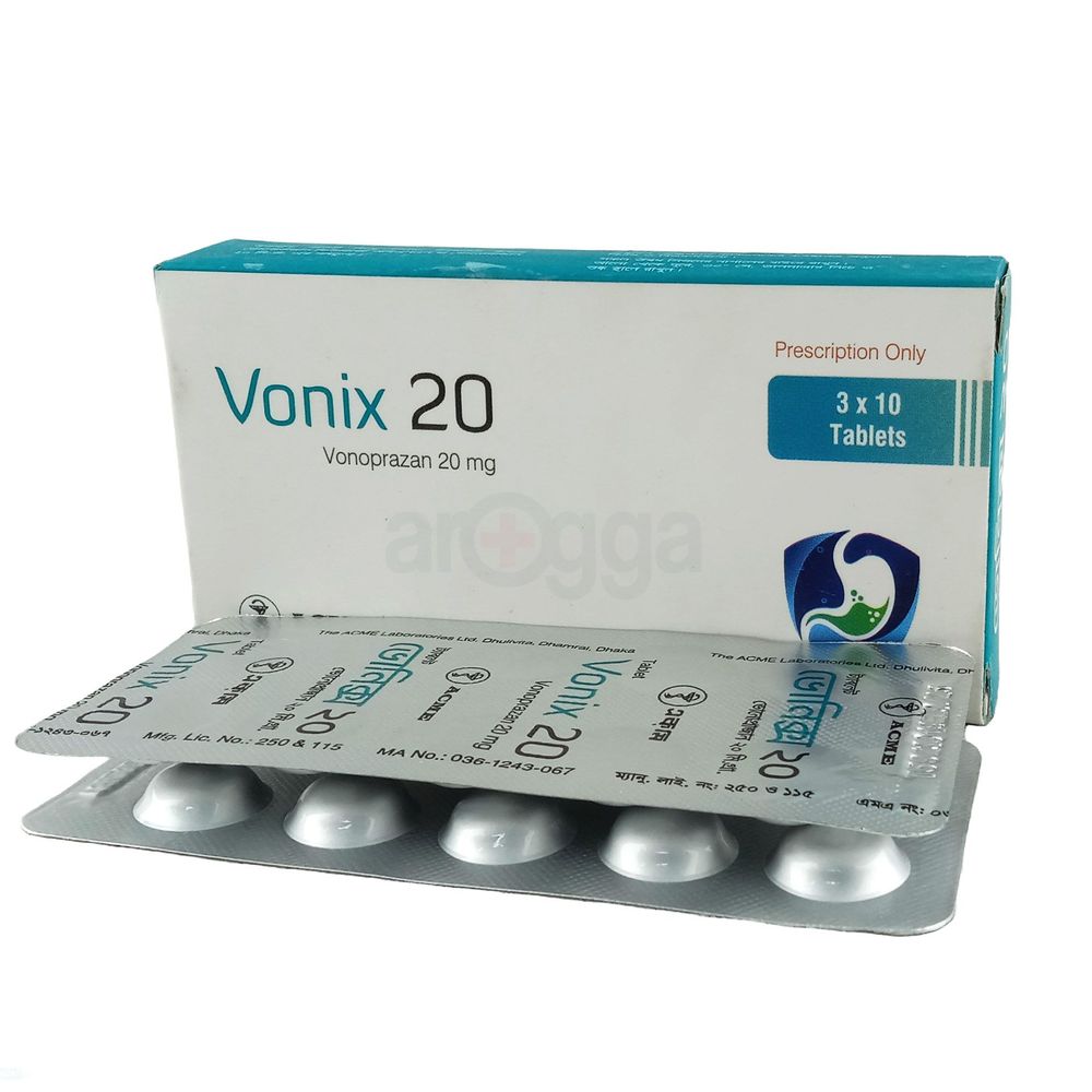 Vonix 20mg Tablet