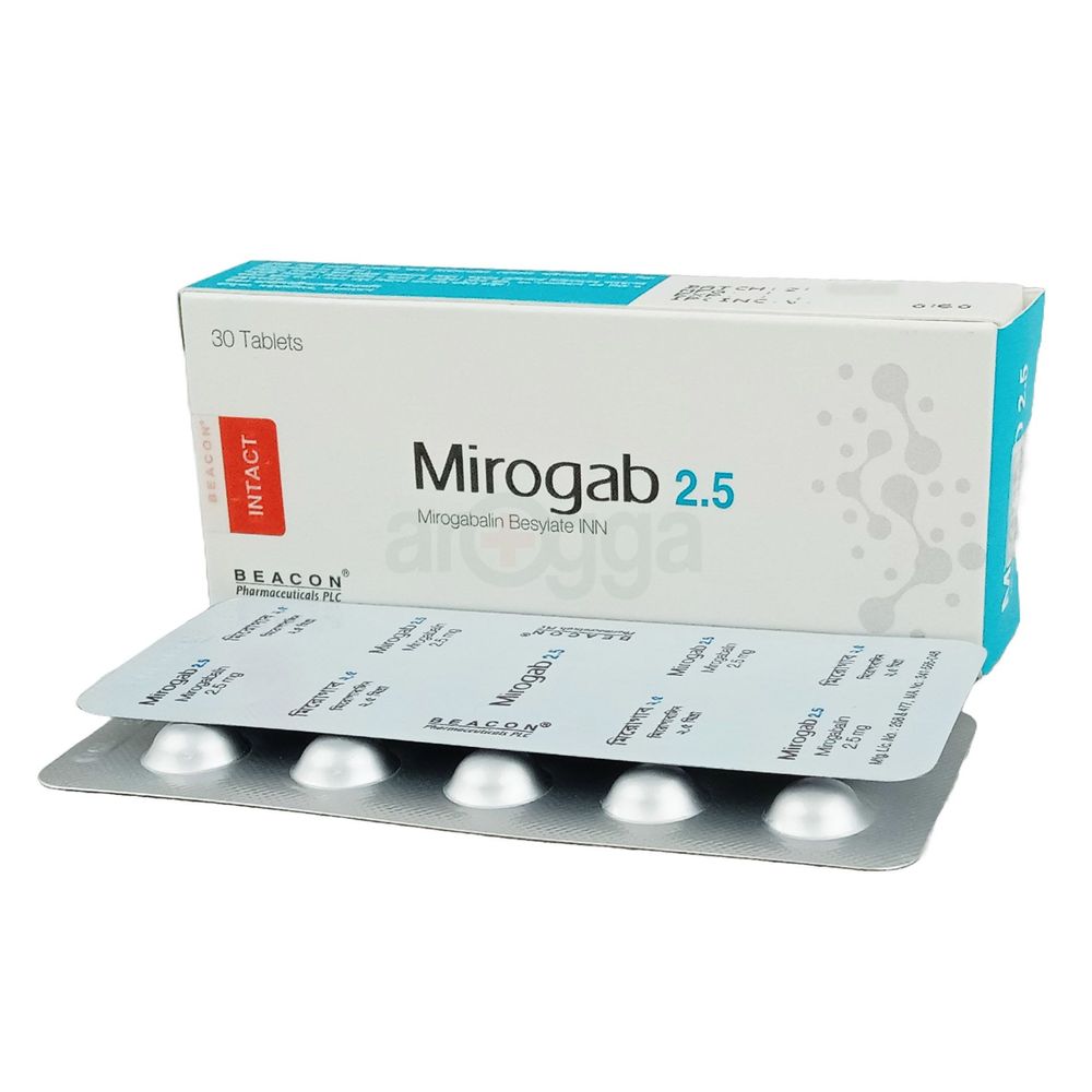 Mirogab 2.5 2.5mg Tablet