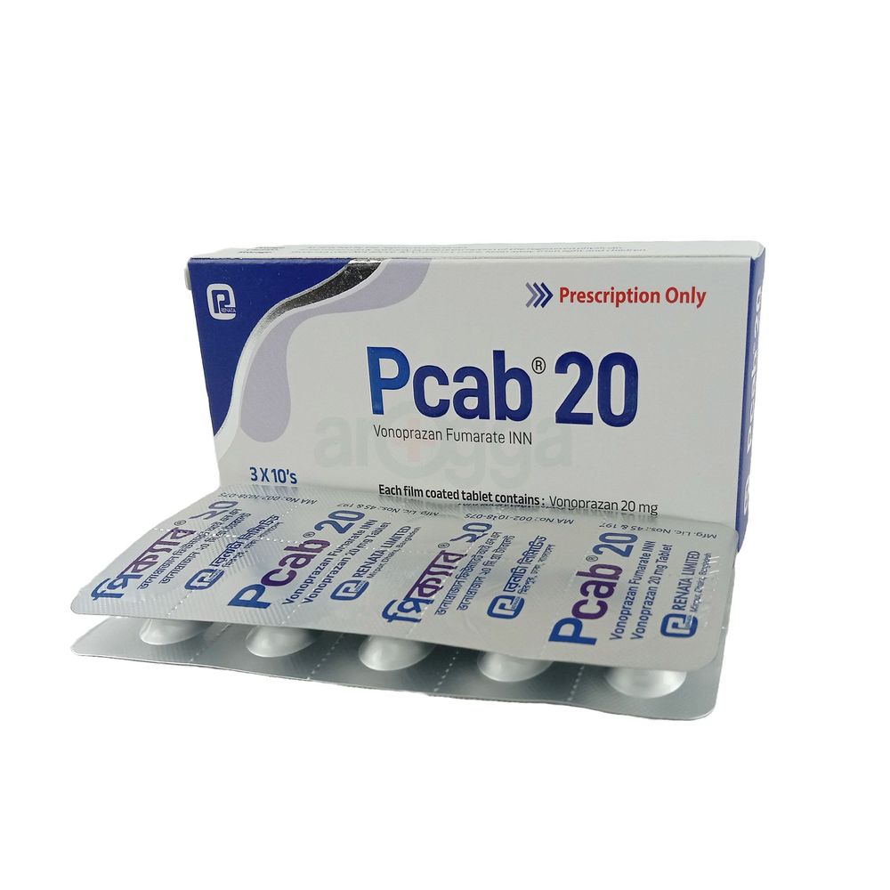 Pcab 20mg Tablet