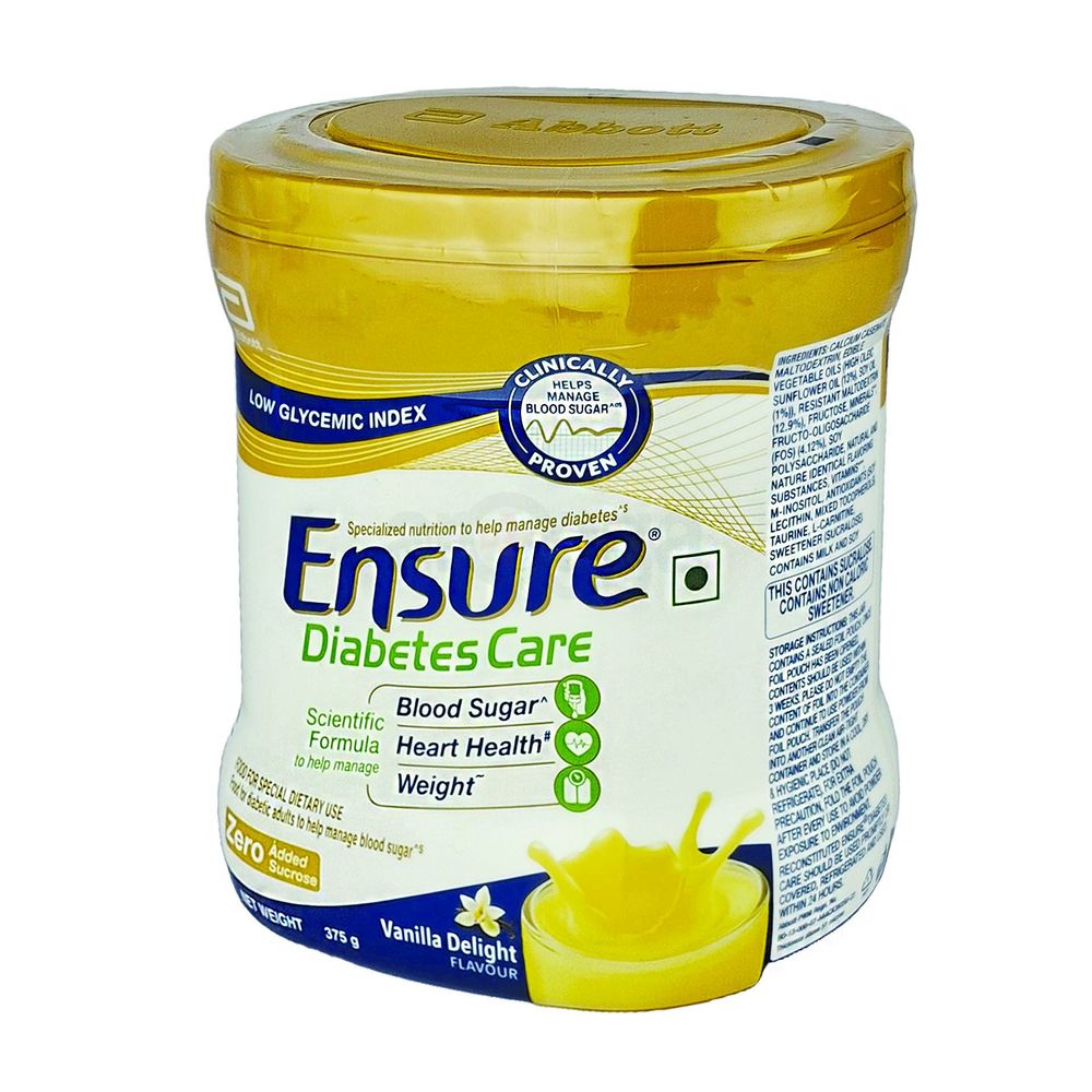 Ensure Diabetes Care Vanilla Flavour Nutrition Drink 375g  
