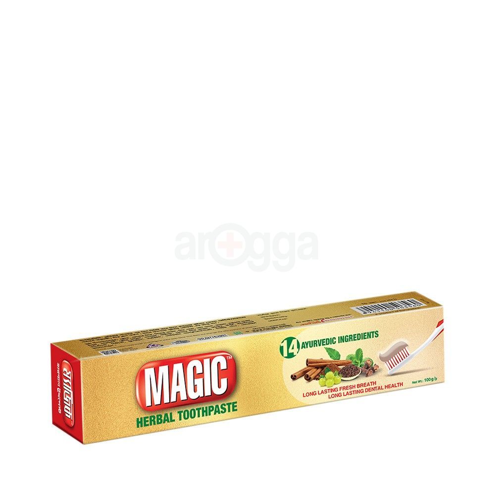 Magic Herbal Toothpaste 100gm - Arogga Beauty Store