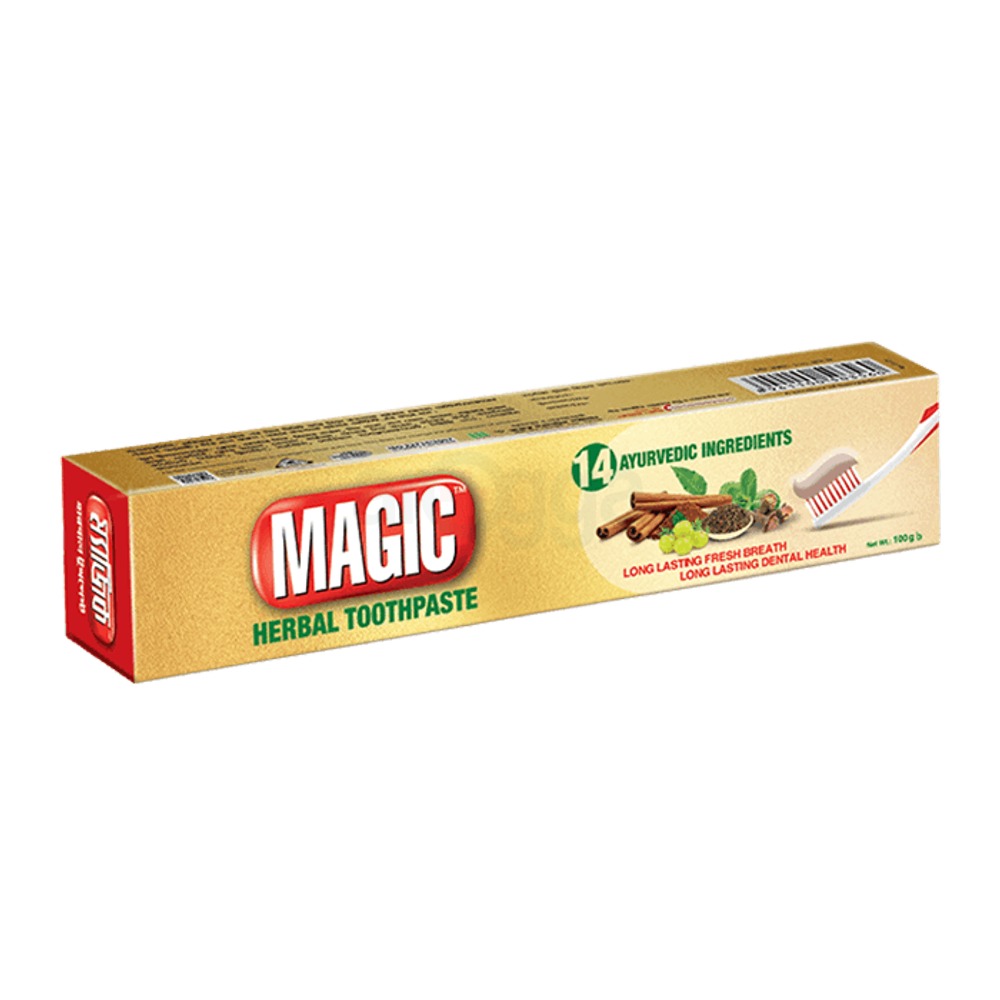 Magic Herbal Toothpaste 100gm - Arogga Beauty Store