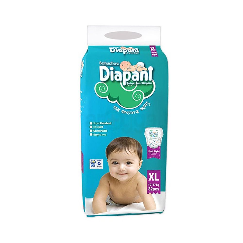 Bashundhara Diapant-Standard Series XL 32's Pack  
