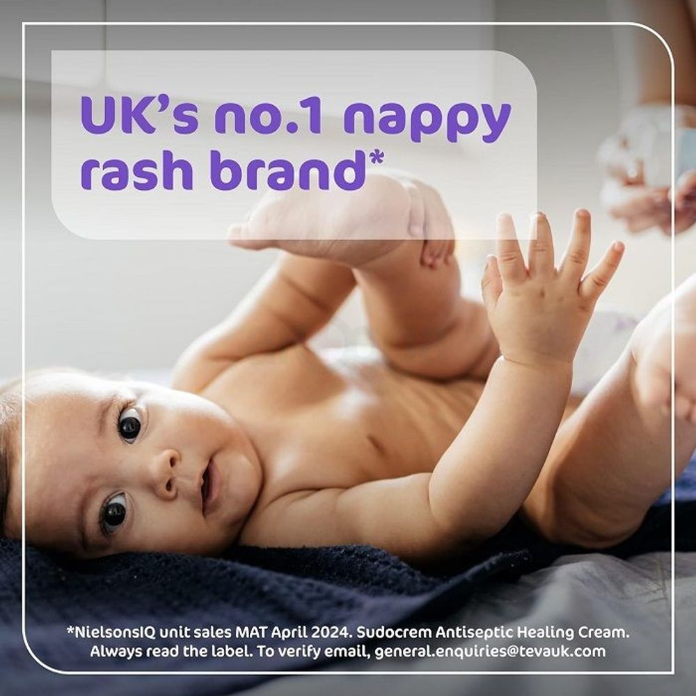 Sudocrem Antiseptic Healing Baby Diaper Rash Cream 125g  
