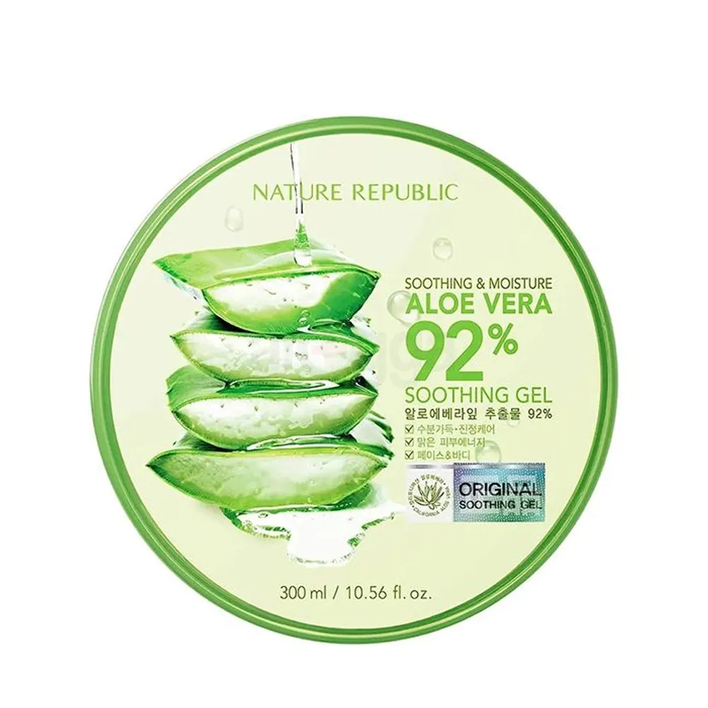 Nature Republic Soothing & Moisture Aloe Vera 92% Soothing Gel 300ml  
