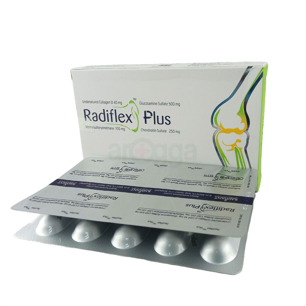 Radiflex Plus 40mg+500mg+100mg+250mg Tablet