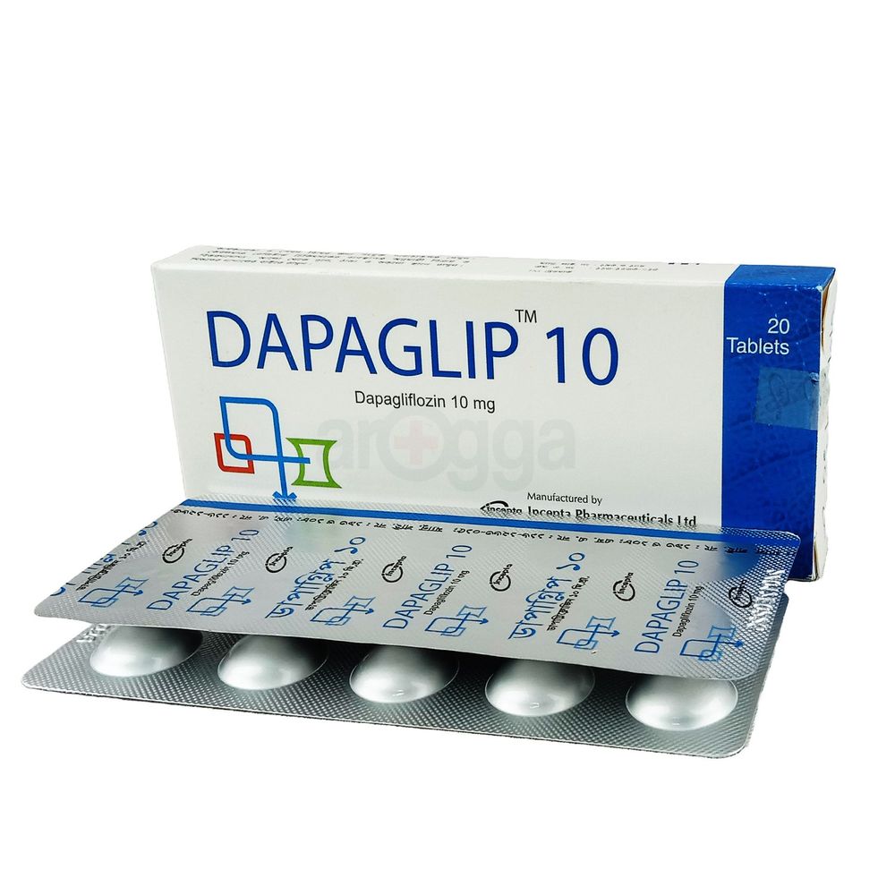 Dapaglip 10mg Tablet