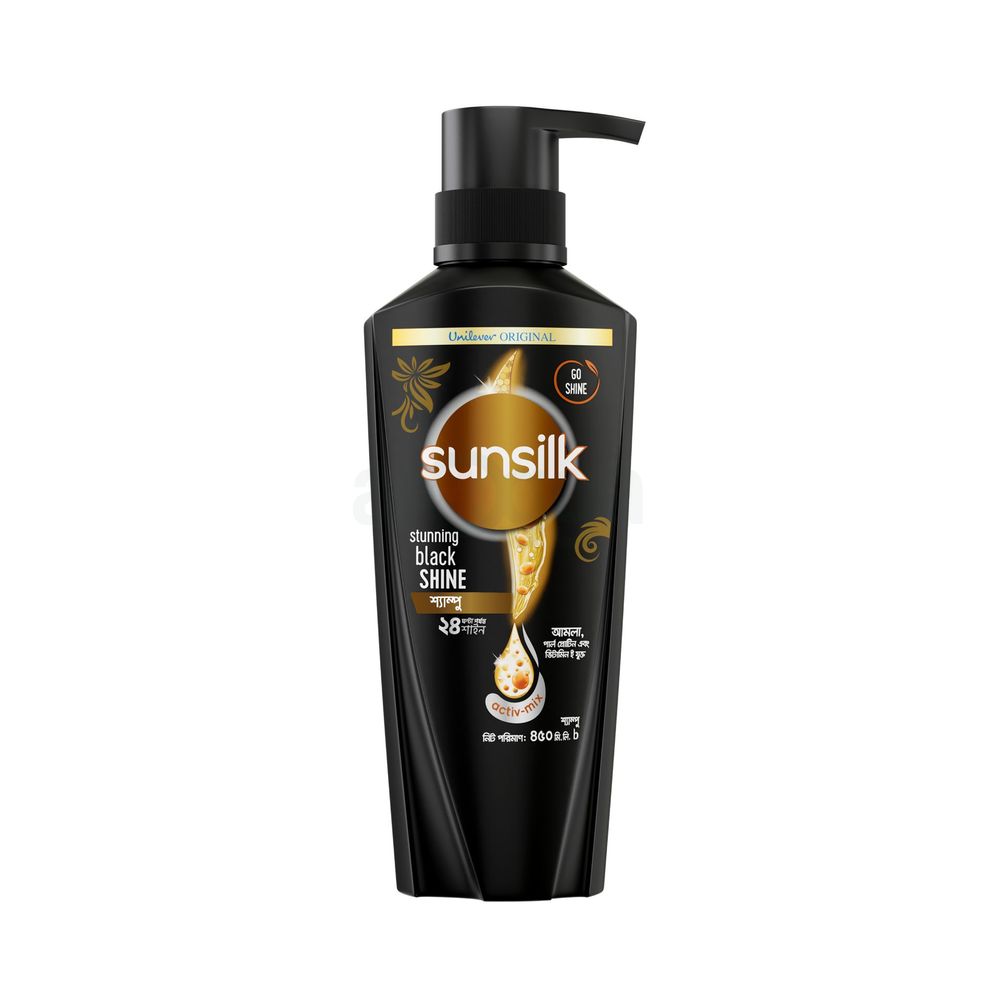 Sunsilk Shampoo Stunning Black Shine 450ml  