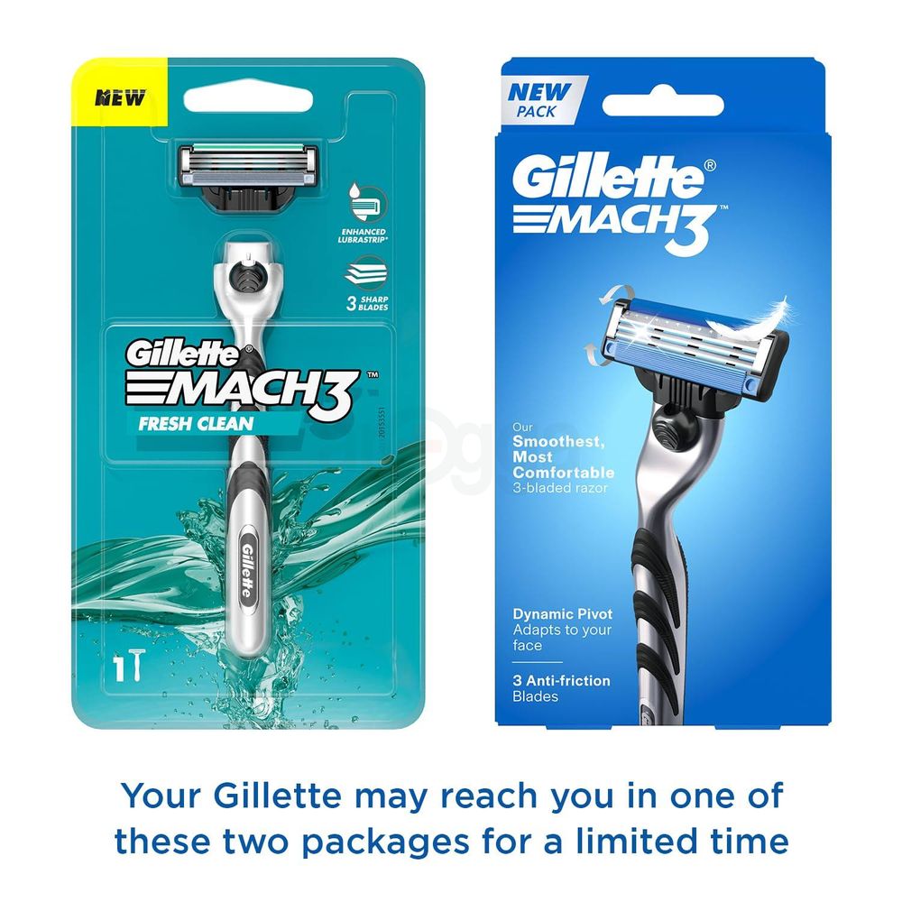 Gillette Mach 3 New Blade Razor - 1 Count  