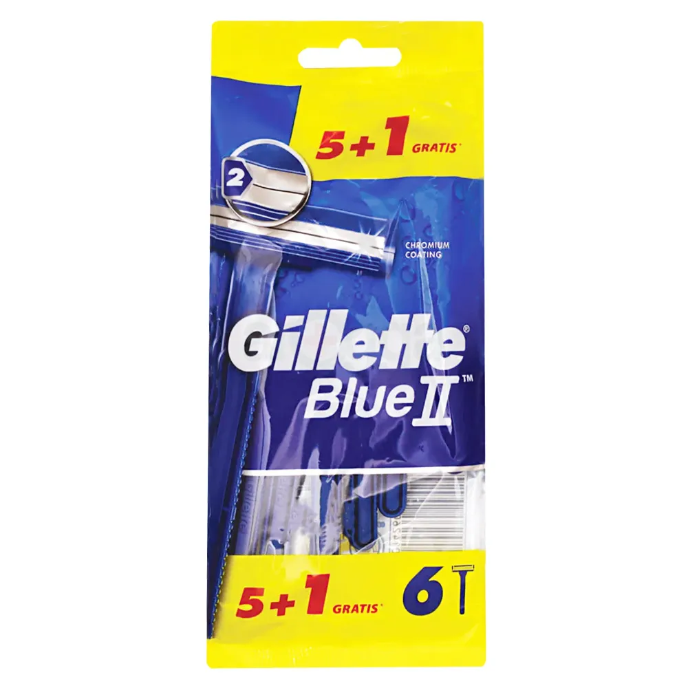 Gillette Blue 2 Disposable Razor (Buy 5 Get 1 Free)  