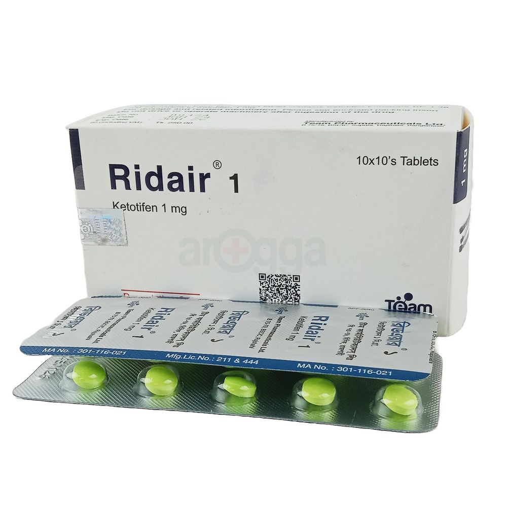 Ridair 1mg Tablet