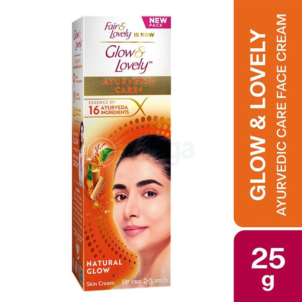 Glow and Lovely Cream Ayurvedic Care  